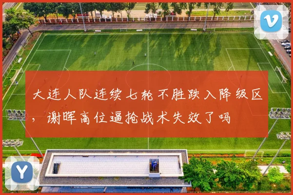 大连人队连续七轮不胜跌入降级区,谢晖高位逼抢战术失效了吗